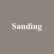 Sanding
